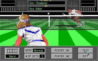 4D Sports Tennis Screenshot