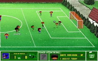 Backyard Soccer captura de pantalla 3