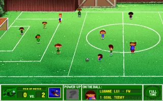 Backyard Soccer captura de pantalla 4