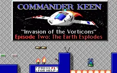 Commander Keen 2: The Earth Explodes zmenšenina
