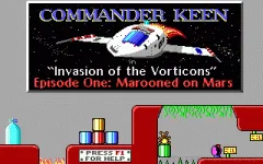 Commander Keen 1: Marooned on Mars vignette