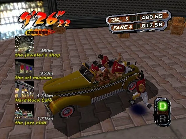 LuDaDJ's Review of Crazy Taxi 3 - GameSpot