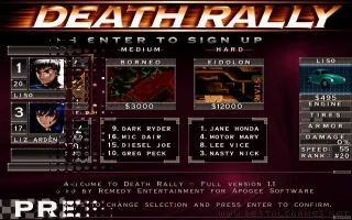 Death Rally immagine dello schermo 2