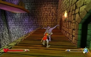 Dragon's Lair 3D: Return to the Lair capture d'écran 3