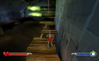 Dragon's Lair 3D: Return to the Lair captura de pantalla 5