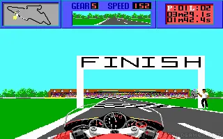 Grand Prix Circuit: The Cycles Screenshot 4