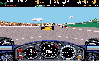 Indianapolis 500: The Simulation captura de pantalla 3
