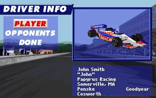 IndyCar Racing II screenshot 2