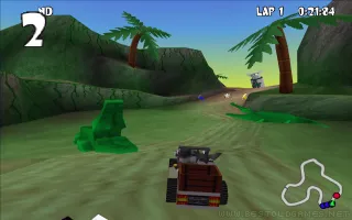 LEGO Racers captura de pantalla 4