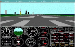 Microsoft Flight Simulator v4.0 vignette