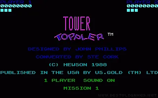 Nebulus (Tower Toppler) Screenshot