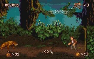 Pitfall: The Mayan Adventure captura de pantalla 3