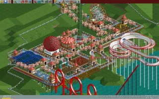 RollerCoaster Tycoon captura de pantalla 2