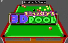 Sharkey's 3D Pool zmenšenina