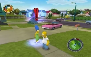 The Simpsons: Hit & Run captura de pantalla 3