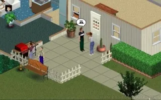The Sims captura de pantalla 3