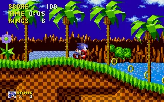 Sonic the Hedgehog captura de pantalla 2