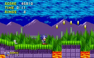 Sonic the Hedgehog captura de pantalla 3