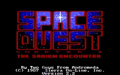Space Quest: Chapter I - The Sarien Encounter vignette