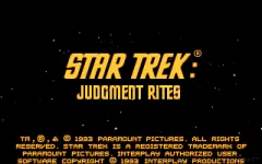 Star Trek: Judgment Rites miniatura