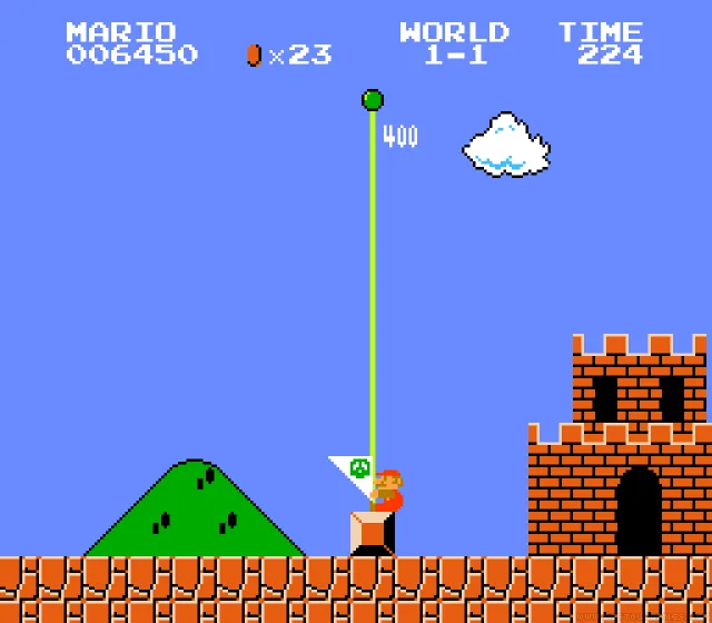Play online or download classic Mario game on computer