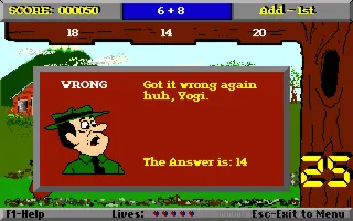Yogi Bear's Math Adventures Screenshot 5